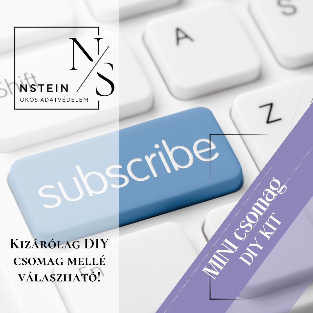 nStein mini+ csomag DIY adatvédelmi csomagok mellé