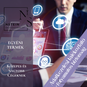 Egyéni adatkezelési tájékoztató + folyamatos biztonság egyéni vállalkozásoknak, közepes és nagyobb vállalkozásoknak