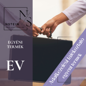 Egyéni Adatkezelési Csomag EV