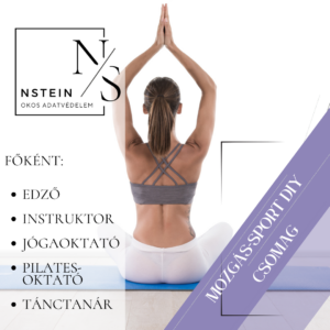 MOZGÁS-SPORT DIY GDPR csomag edzőknek, instruktoroknak, jóga és pilates oktatóknak.