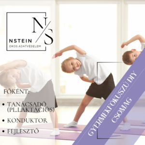 Gyermekfókuszú DIY csomag: fejlesztés, torna, tanácsadás (pl. laktációs)