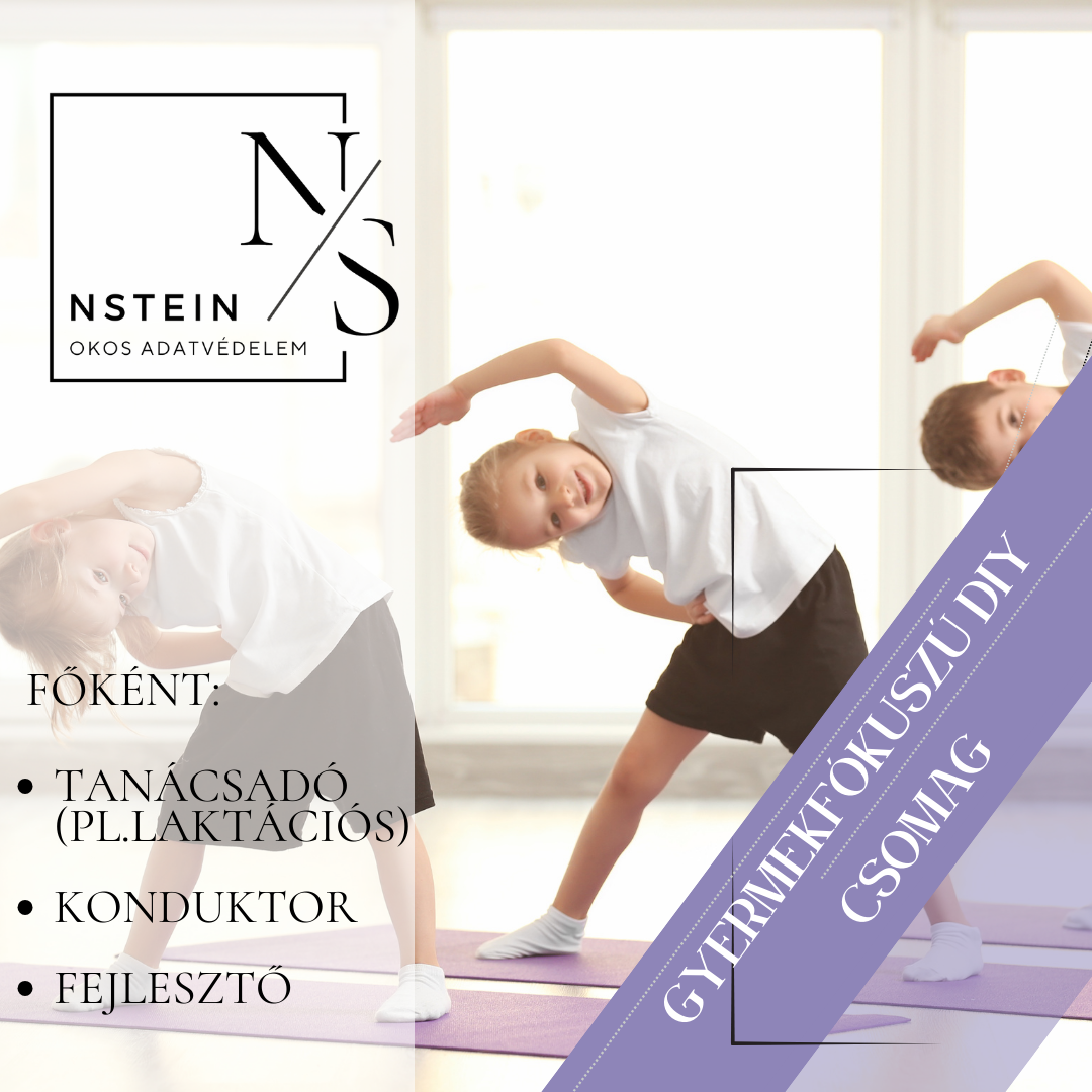 Gyermekfókuszú DIY csomag: fejlesztés, torna, tanácsadás (pl. laktációs)